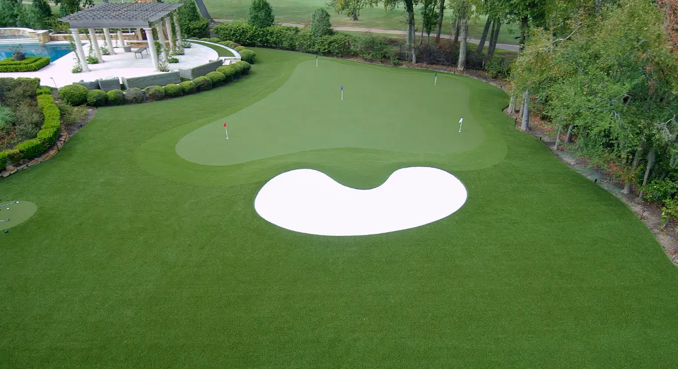 luxury putting green