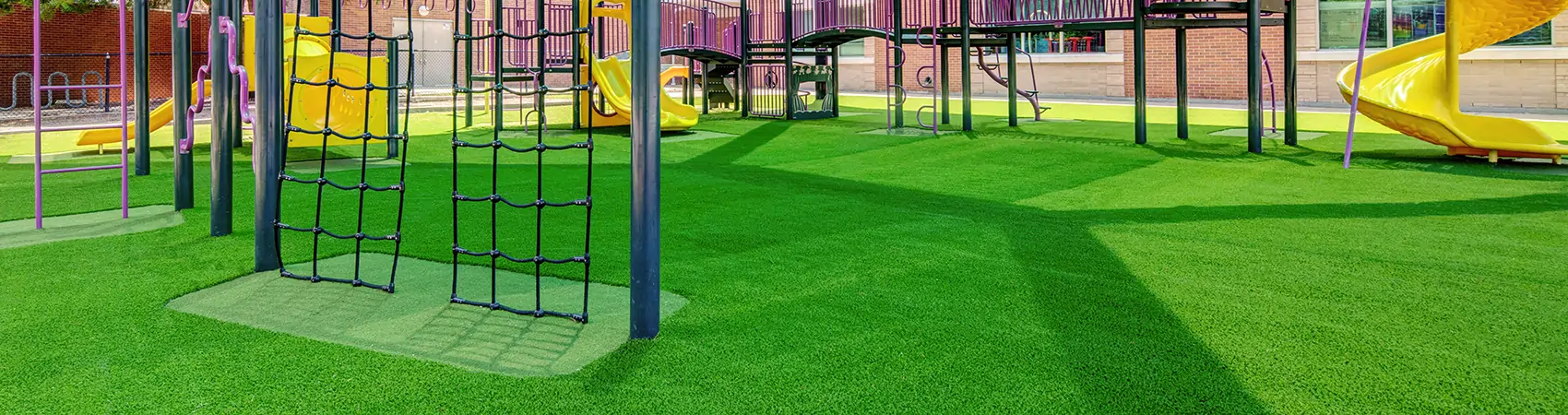 School playground artificial grass from SYNLawn